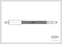 Shaft Seal, crankshaft, CORTECO, OEM 5000592790, Article number 2 0 0 2 6 6 4 6 B, RENAULT TRUCKS (110517)