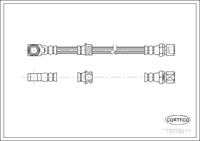 Shaft Seal, crankshaft, CORTECO, OEM 7701473494, Article number 2 0 0 2 9 6 1 2 B, RENAULT (110539)