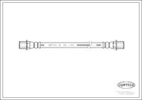 ซีลเพลาข้อเหวี่ยง, CORTECO, OEM 1101468, หมายเลขสินค้า 2 0 0 2 9 7 6 9 B, FORD (110542)