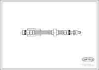Shaft Seal, crankshaft, CORTECO, OEM ERR5992, Article number 2 0 0 2 9 7 8 3 B, LAND ROVER (110545)