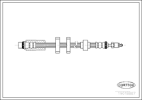 Shaft Seal, crankshaft, CORTECO, OEM 219975247, Article number 2 0 0 2 9 7 8 4 B, MERCEDES-BENZ (110546)