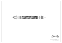 Shaft Seal, crankshaft, CORTECO, OEM 42537151, Article number 2 0 0 2 9 7 8 8 B, IVECO (110550)