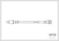 Shaft Seal, crankshaft, CORTECO, OEM 5000133683, Article number 2 0 0 3 1 1 6 9 B, RENAULT TRUCKS (110564)