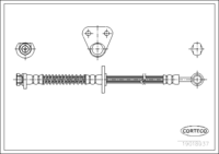 Shaft Seal, water pump shaft, CORTECO, OEM 5000684699, Article number 2 0 0 3 1 9 7 1 B, RENAULT TRUCKS (110575)
