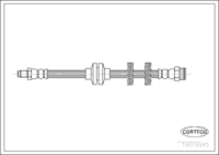 สายเบรค CORTECO OEM 46448474 หมายเลขสินค้า 1 9 0 1 9 9 4 5, FIAT (107280)