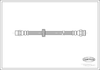 ปลั๊กซีล, บ่อน้ำมัน, CORTECO, OEM N90813201, หมายเลขสินค้า 2 2 0 0 6 1 H, VW (111596)