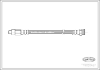 ปลั๊กซีล, บ่อน้ำมัน, CORTECO, OEM 11131250089, หมายเลขสินค้า 2 2 0 0 7 2 H, BMW (111606)