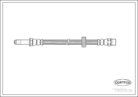 Sealing Plug, oil sump, CORTECO, OEM 807020010, Article number 2 2 0 0 7 8 H, SUBARU (111612)