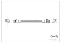 ปลั๊กซีล, บ่อน้ำมัน, CORTECO, OEM 11131250089, หมายเลขสินค้า 2 2 0 1 4 5 S, BMW (111668)