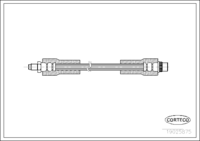 สายเบรค CORTECO OEM 7700845956 หมายเลขสินค้า 1 9 0 2 5 8 7 5, RENAULT (107432)