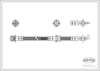 Shaft Seal Set, engine, CORTECO, OEM 7701471372, Article number 2 8 9 0 6 6, RENAULT (111731)