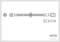 แหวนซีลปลั๊กถ่ายน้ำมันเครื่อง CORTECO OEM 2340.32177 เลขทะเบียน 4 0 2 1 2 9 S, ALFA ROMEO (111850)