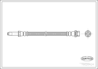 Seal, spark plug stem, CORTECO, OEM 6060160221, Article number 4 4 0 4 0 4 H, MERCEDES-BENZ (116786)