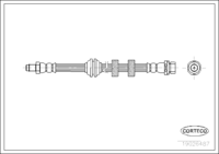 สายเบรค CORTECO OEM 1064258 หมายเลขสินค้า 1 9 0 2 6 4 8 7, FORD (107578)