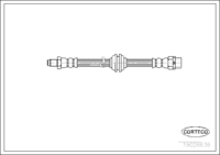 Shaft Seal, countershaft, CORTECO, OEM 1465800QAA, Article number 4 6 0 8 5 5 1 2 B, NISSAN (118002)