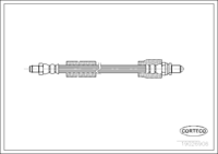 Brake Hose, CORTECO, OEM 1013455, Article number 1 9 0 2 6 9 0 6, FORD (107675)၊