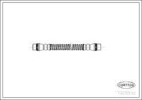 สายเบรค CORTECO, OEM , หมายเลขสินค้า 1 9 0 3 0 1 3 2, (107839)