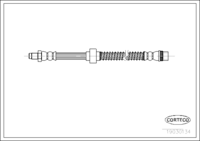 Seal Ring, nozzle holder, CORTECO, OEM 03L 130 519, Article number 4 9 4 3 0 6 8 4, VAG (119544)
