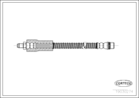 Shaft Seal, crankshaft, CORTECO, OEM 214000, Article number 4 9 4 3 2 6 3 5, HYUNDAI (119584)