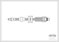 Shaft Seal, camshaft, CORTECO, OEM 0K01310602, Article number 4 9 4 3 4 4 0 3, KIA (119592)