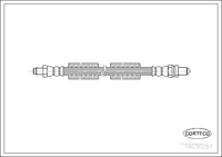 สายเบรค CORTECO OEM 1118772 หมายเลขสินค้า 1 9 0 3 0 2 8 7, FORD (107858)