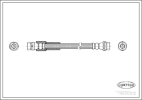 สายเบรค CORTECO OEM 1151027 หมายเลขสินค้า 1 9 0 3 0 3 0 2, FORD (107870)