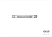 สายเบรค CORTECO OEM 46535901 หมายเลขสินค้า 1 9 0 3 0 3 1 1, FIAT (107872)