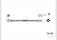 Shaft Seal, differential, CORTECO, OEM 81965030332, Article number 8 2 0 3 7 2 5 5, MAN (122809)