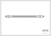 ซีลท่อน้ำหล่อเย็น CORTECO, OEM 51981820026, หมายเลขสินค้า 8 2 3 2 8 9 1 6, MAN (122812)