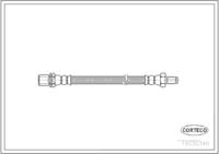 Seal Ring, valve stem, CORTECO, OEM 96410411106, Article number 1 2 0 3 0 0 3 4,  (122843)