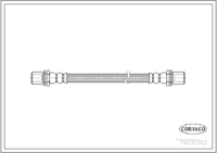 Brake Hose, CORTECO, OEM 9004922048, Article number 1 9 0 3 0 3 5 2, DAIHATSU (107894)