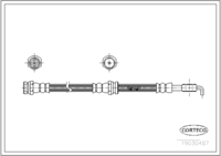 สายเบรค CORTECO OEM UB3943980 หมายเลขสินค้า 1 9 0 3 0 4 8 7, MAZDA (107925)