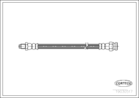 สายเบรค, CORTECO, OEM 46201Y9502, หมายเลขสินค้า 1 9 0 3 0 5 1 7, NISSAN (107941)