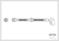 สายเบรค CORTECO, OEM 4620000000000000000, หมายเลขสินค้า 1 9 0 3 0 5 3 6, NISSAN (107946)