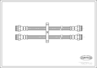 สายเบรค, CORTECO, OEM 7762435, หมายเลขสินค้า 1 9 0 3 1 1 0 0, FIAT (107964)