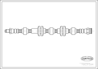 สายเบรค CORTECO OEM 60651553 หมายเลขสินค้า 1 9 0 3 1 5 9 4, ALFA ROMEO (107986)