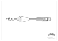 สายเบรค, CORTECO, OEM 51718921, หมายเลขสินค้า 1 9 0 3 1 6 0 5, FIAT (107987)