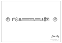 สายเบรค CORTECO, OEM 96308124, หมายเลขสินค้า 1 9 0 3 1 6 4 7, DAEWOO (108005)