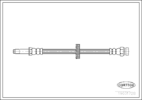 สายเบรค, CORTECO, OEM 6U0611701A, หมายเลขสินค้า 1 9 0 3 1 7 2 8, VW (108015)