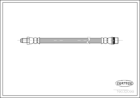 Brake Hose, CORTECO, OEM 7700314792, Article number 1 9 0 3 2 0 9 9, RENAULT (108041)