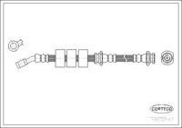 Brake Hose, CORTECO, OEM B911126210, Article number 1 9 0 3 2 1 4 7, SUZUKI (108070)