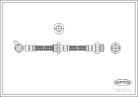Brake Hose, CORTECO, OEM 46211Y9500, Article number 1 9 0 3 2 1 6 5, NISSAN (108087)