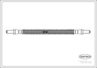 Brake Hose, CORTECO, OEM , Article number 1 9 0 3 2 1 6 8,  (108090)