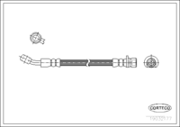 สายเบรค CORTECO, OEM , หมายเลขสินค้า 1 9 0 3 2 1 7 7, (108097)