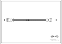 สายเบรค CORTECO OEM RTC3386 หมายเลขสินค้า 1 9 0 3 2 1 7 8, LAND ROVER (108098)