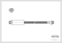 สายเบรค CORTECO OEM GBH90285 หมายเลขสินค้า 1 9 0 3 2 1 7 9, MG (108099)