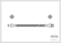 สายเบรค CORTECO, OEM , หมายเลขสินค้า 1 9 0 3 2 1 8 1, (108101)