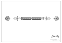 สายเบรค CORTECO OEM 9695033505 หมายเลขสินค้า 1 9 0 3 2 2 2 5, TOYOTA (108144)
