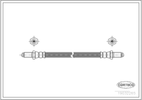 Brake Hose, CORTECO, OEM RTC4425, Article number 1 9 0 3 2 2 6 5, LAND ROVER (108181)