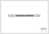 สายเบรค CORTECO OEM GBH738 หมายเลขสินค้า 1 9 0 3 2 2 6 7, ROVER (108183)